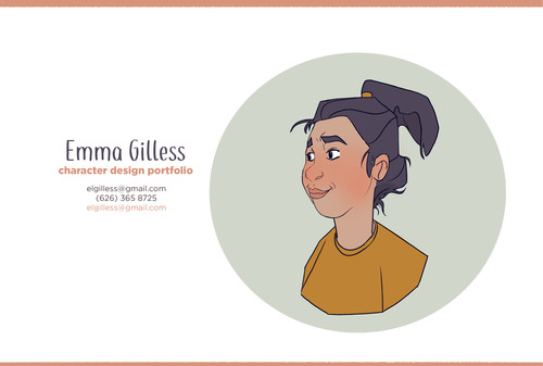 Emma Gilless Character Design Portfolio.  Thank you!